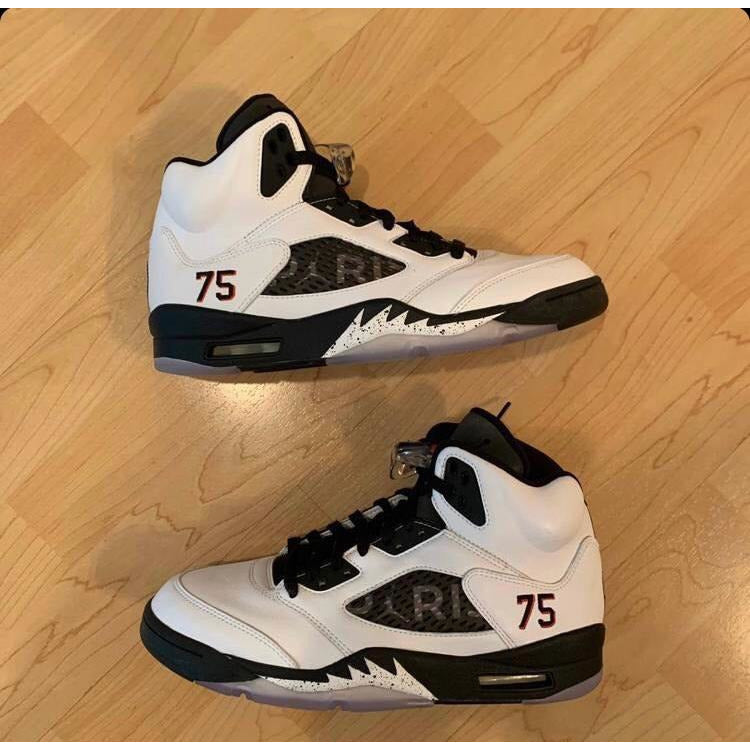 jordan 5 psg white