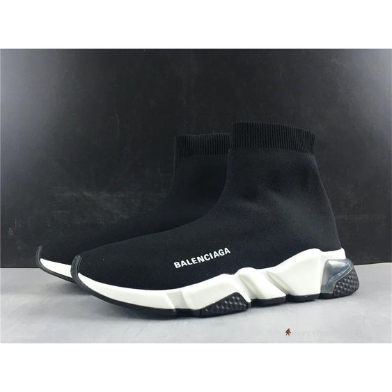 balenciaga sock black on black