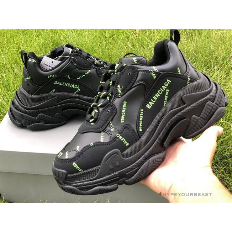 triple s black yellow