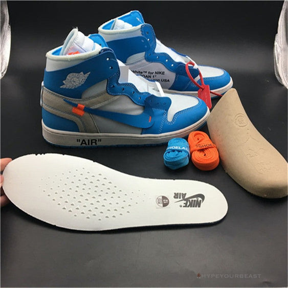 jordan 1 high off white unc