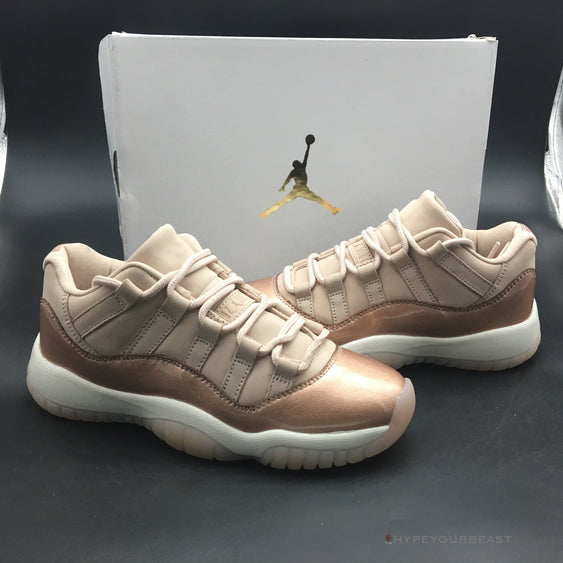 rose gold 11 jordans