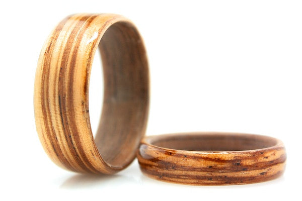 Zebrawood & Walnut