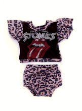 Load image into Gallery viewer, Dolly Parton Leopard Two Piece (other band options)