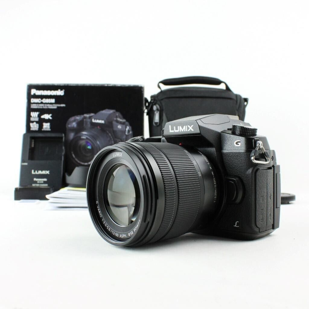 Panasonic Lumix DMC G85 Mirrorless Camera with 12-60mm lens - Black