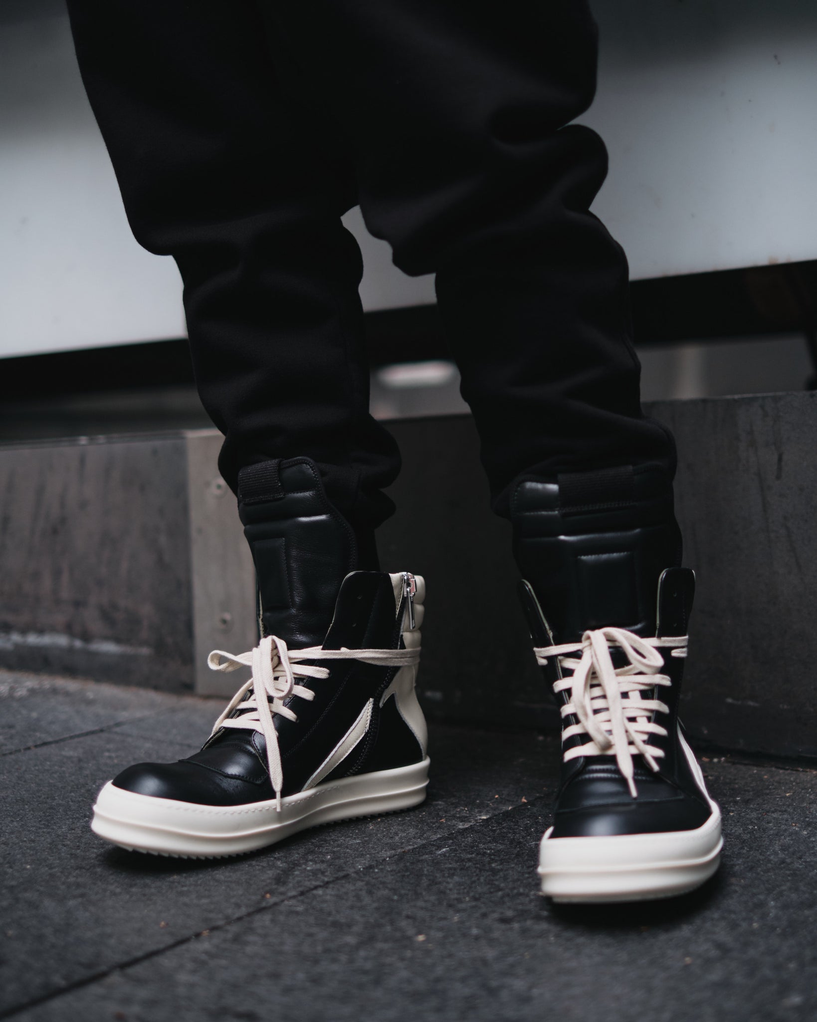 rick owens geobasket