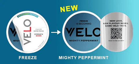Velo Mighty Peppermint Nicotine Pouches