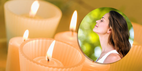 Aromatherapy candles for Stress relief