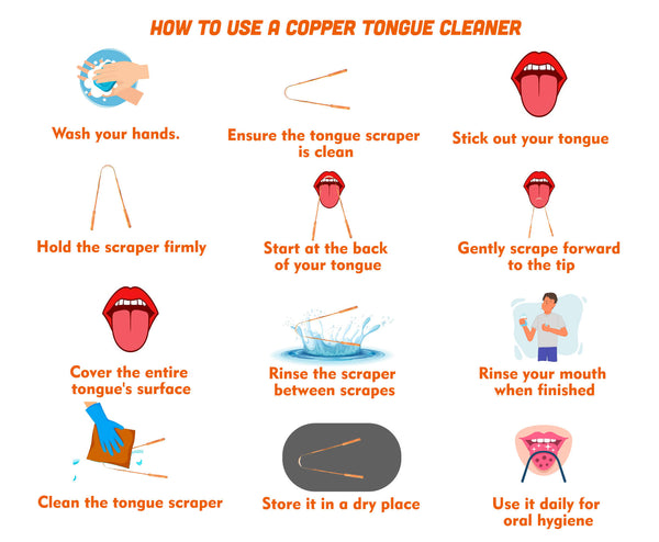 How to use a Copper Tongue Scraper
