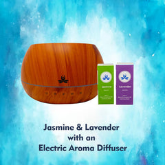 Essential Oil and Aroma Diffuser Gift Set