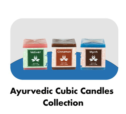 Ayurvedic Cubic Candles