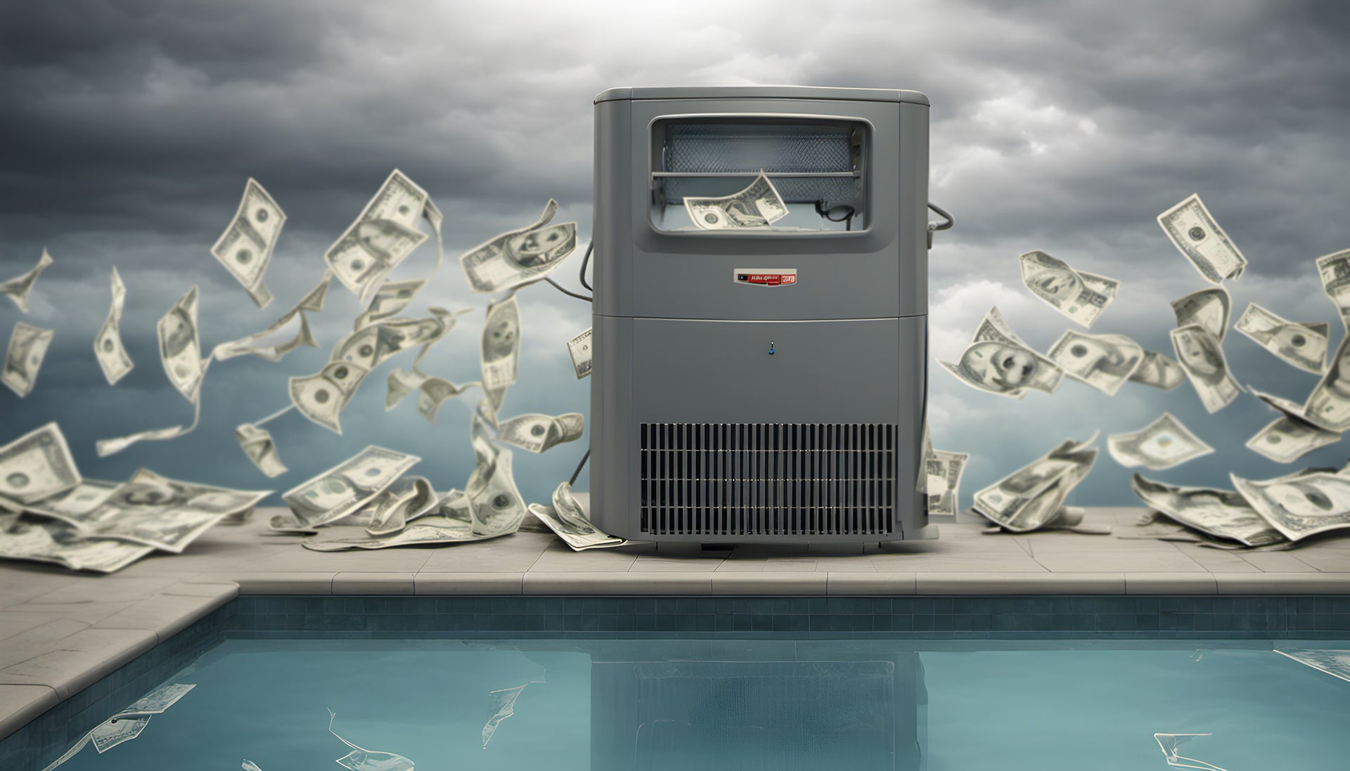 Expenses of a gas pool heater