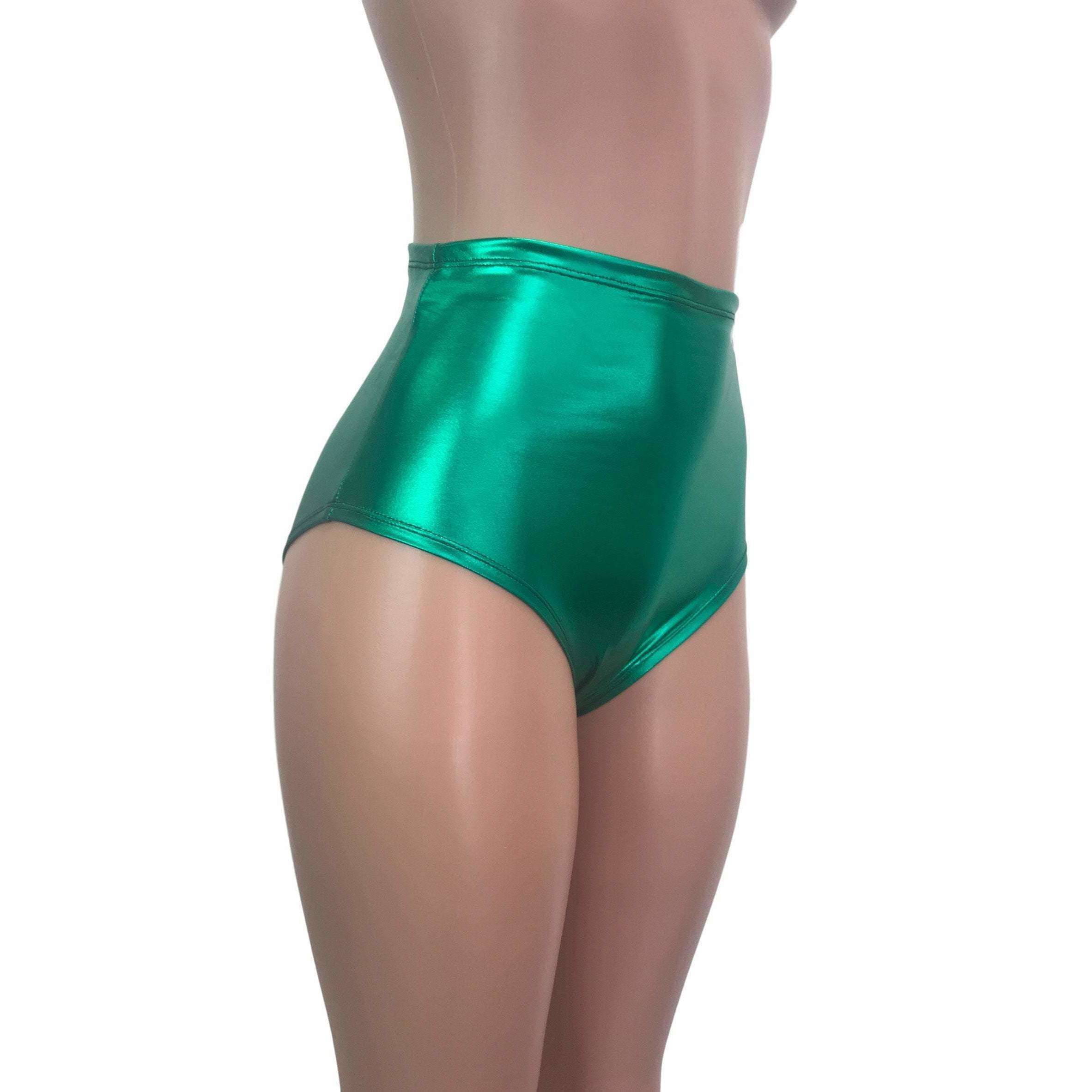 green hot pants