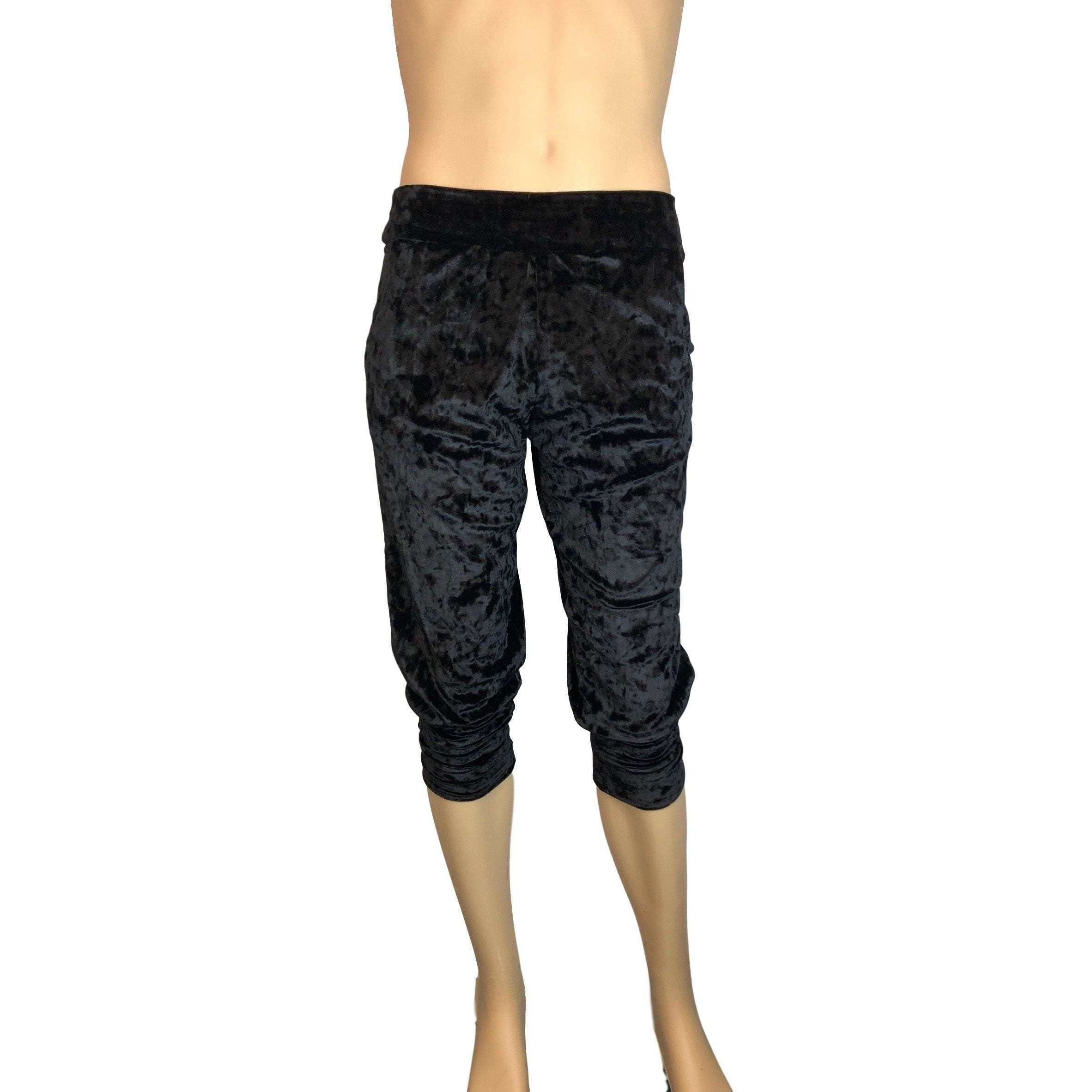 velvet joggers mens