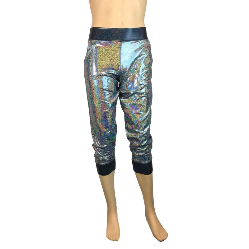 holographic jogger pants