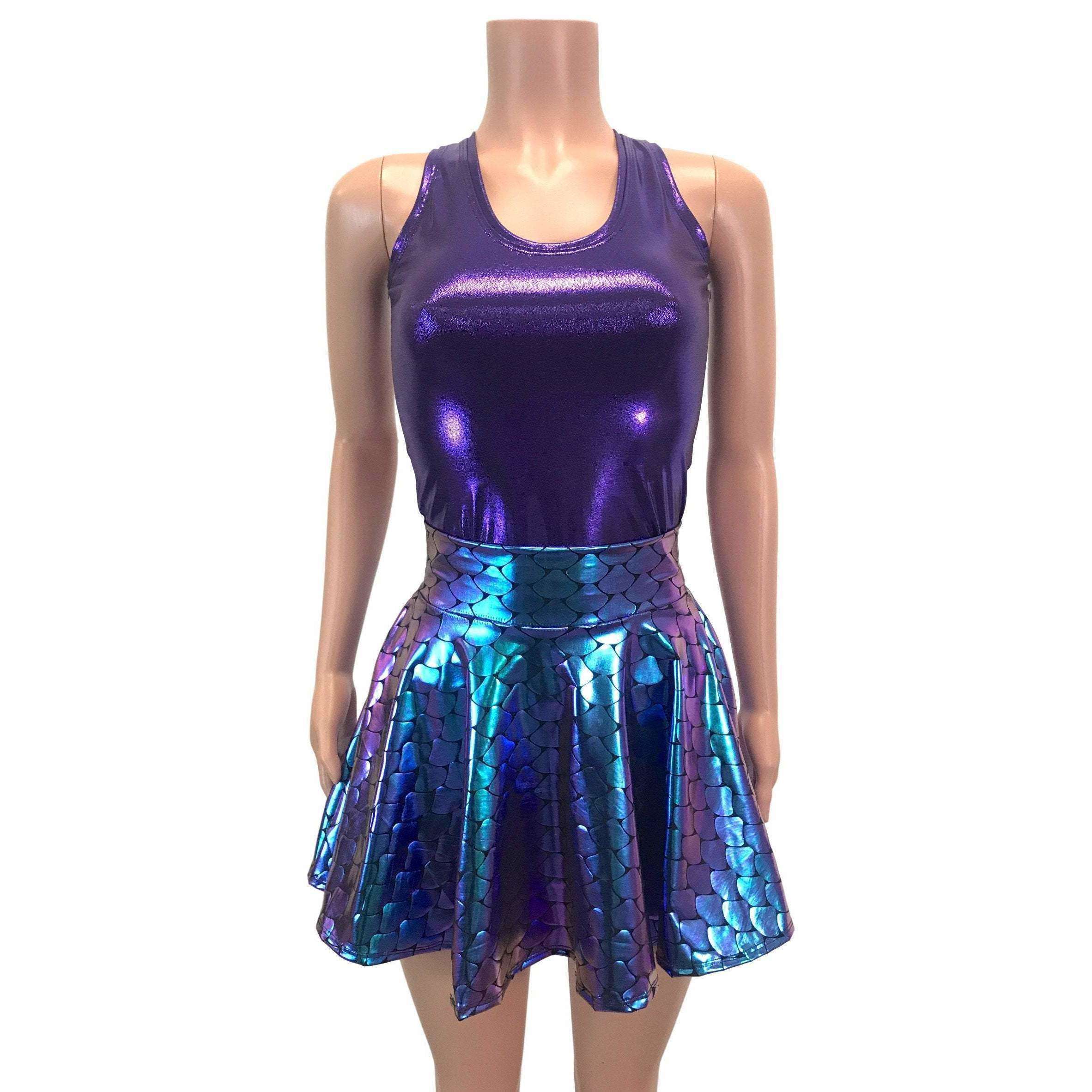 holographic mermaid dress