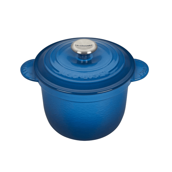 Le Creuset - Get perfect rice and grains every time with the cast iron Rice  Pot - now in a new size! 🍚 Its unique shape promotes evenly cooked grains,  while the