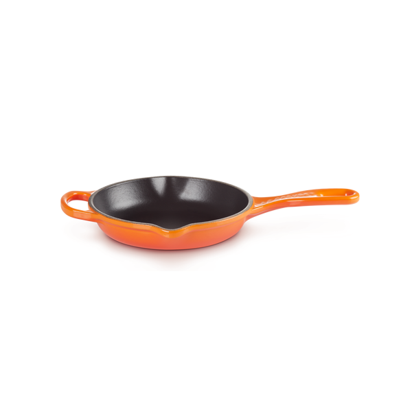 Le Creuset Volcanic Wok Cast Iron Queenspree 36cm Glass – With Lid