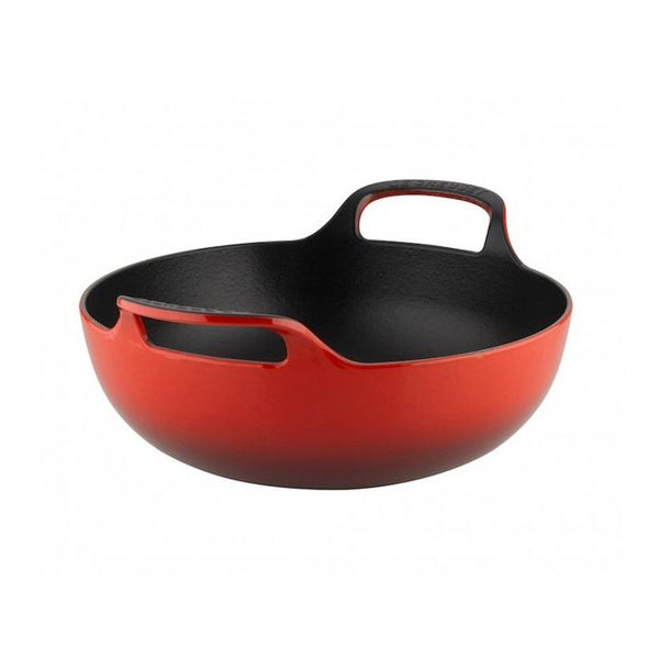 Le Creuset Satin Black Cast Iron 24cm Balti Dish – Queenspree