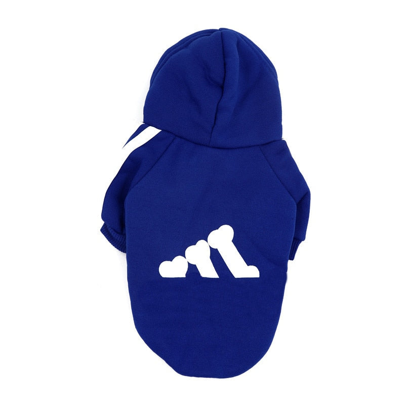 dog adidas sweatshirt