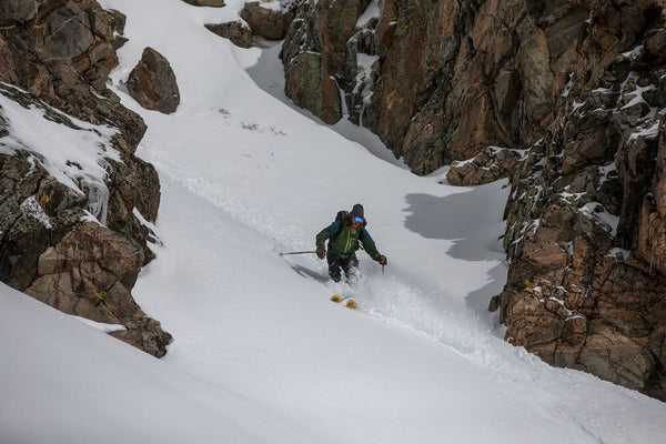 All mountain touring skis