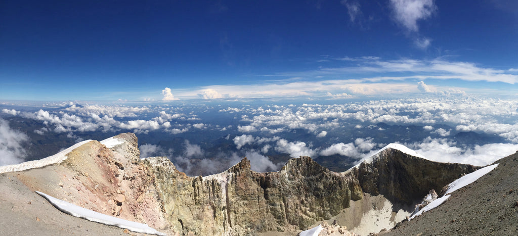 Pico de Orizaba summit crater