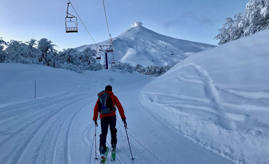 Villarrica volcano ski tour