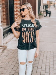 "Stuck in the 90's" Vintage Graphic Tee