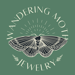 wandering moth jewelry