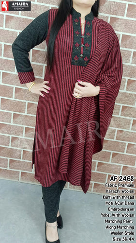Hunar Bharat - Woolen Kashvi Superior Kurtis Fabric: Wool... | Facebook