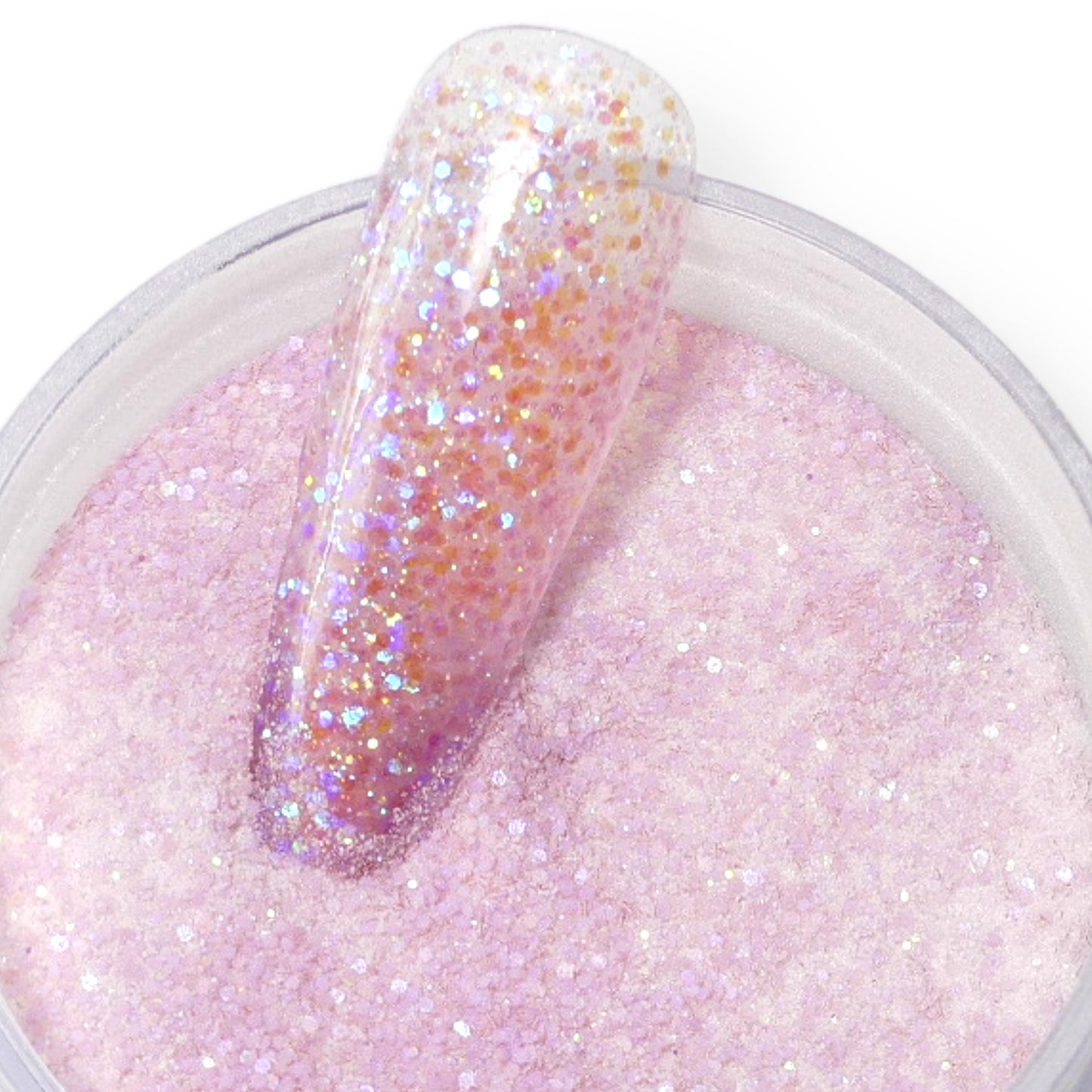 Brilliant Pink Glitter Acrylic Powder 1oz