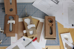 Belle-V packaging prototypes