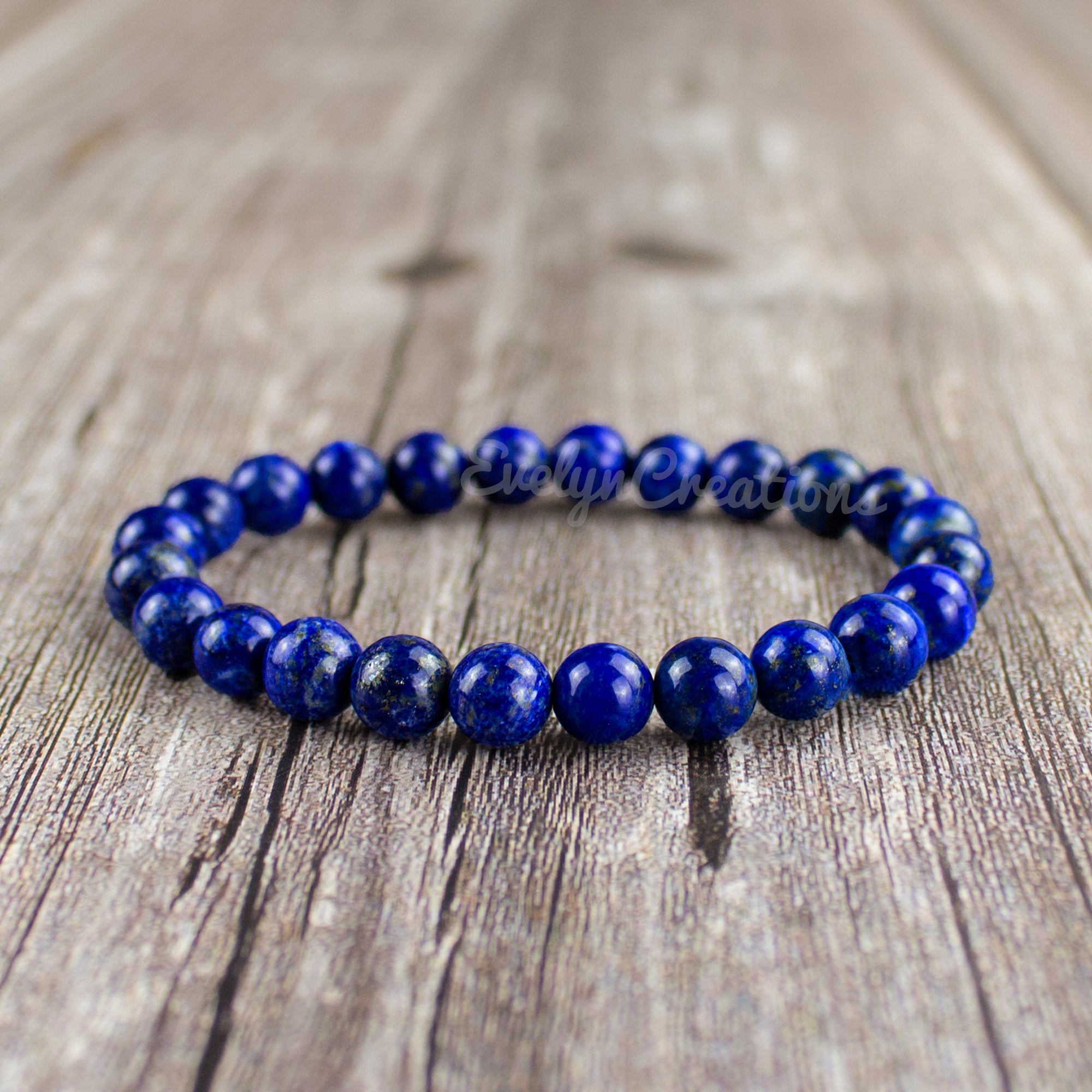 Natural Lapis Lazuli Stone Healing Bracelet