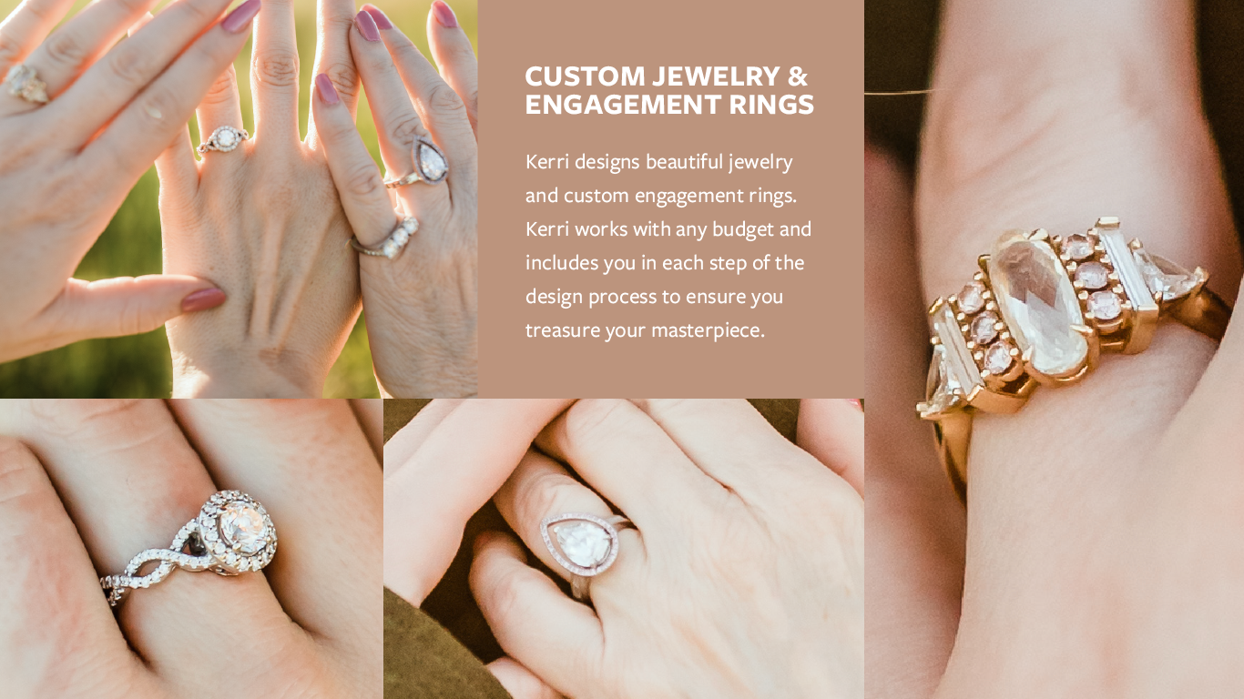 Custom Engagement Rings | Nebraska | The Jewelers Vault | KVK Jewelry Design 