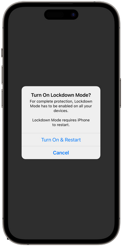 Lockdown Mode_ Apple iOS17 for iPhone