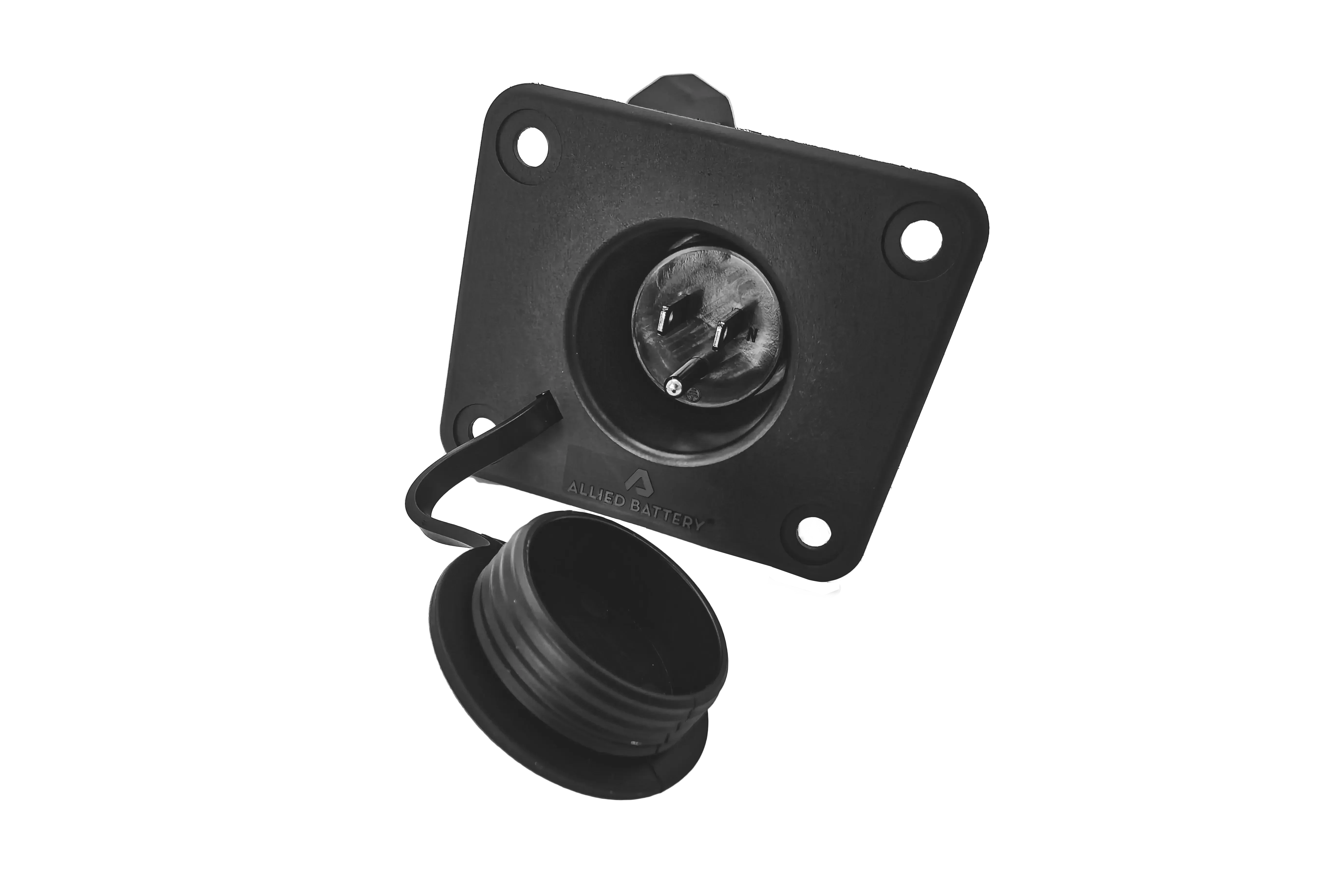 EZGO 48V Onboard 110v Charging Receptacle with Extension Cord Plug