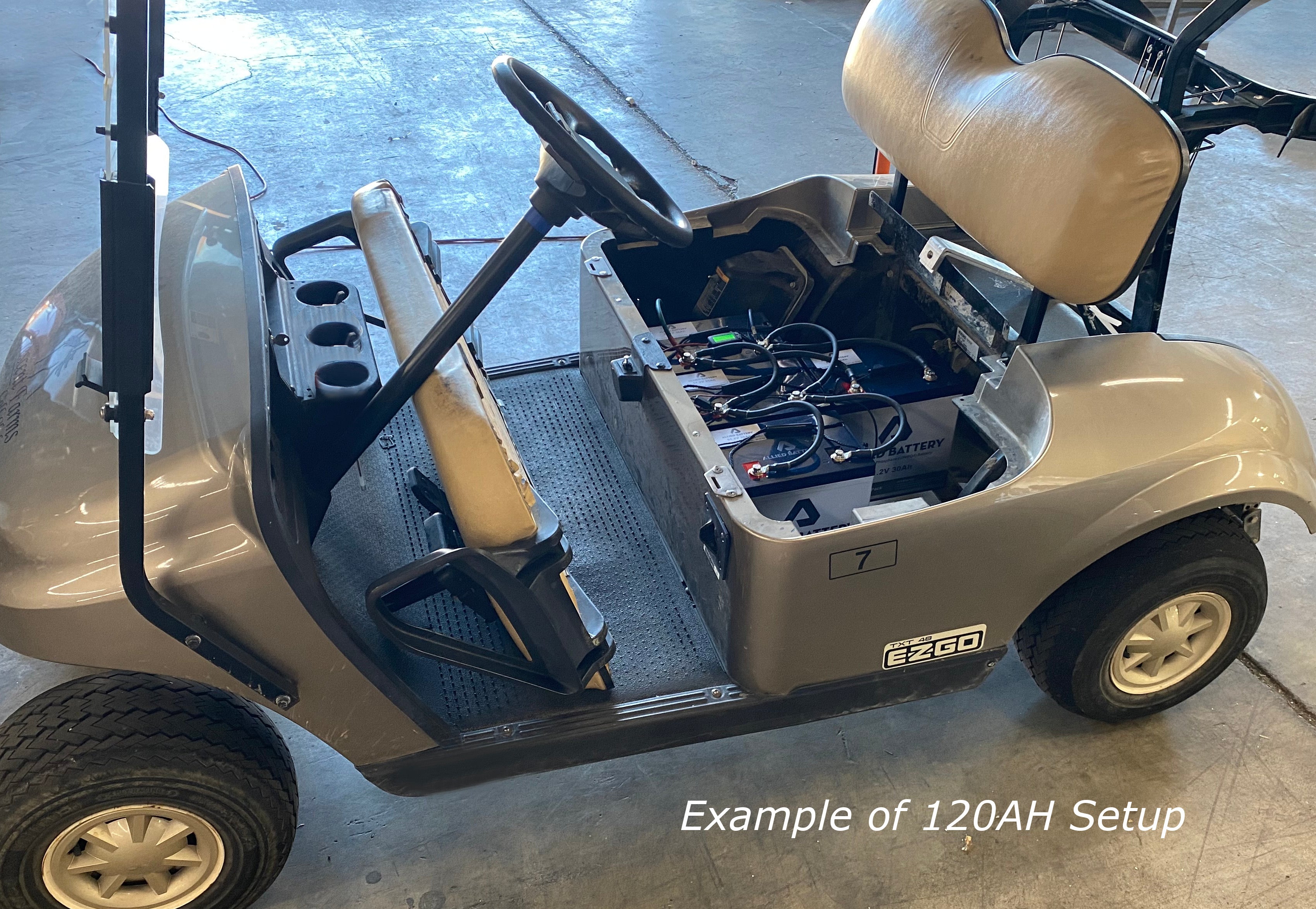 Golf Cart Allied Lithium Batteries Models