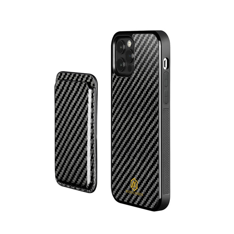 MONOCARBON | Carbon Fiber MagSafe Case for iPhone 12/12 Pro/12 Pro Max