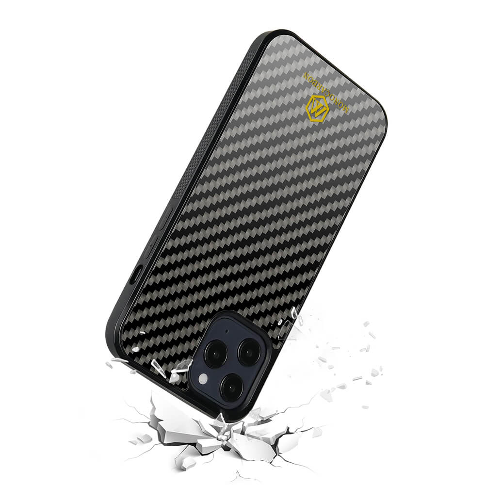 MONOCARBON | Carbon Fiber MagSafe Case for iPhone 12/12 Pro/12 Pro Max