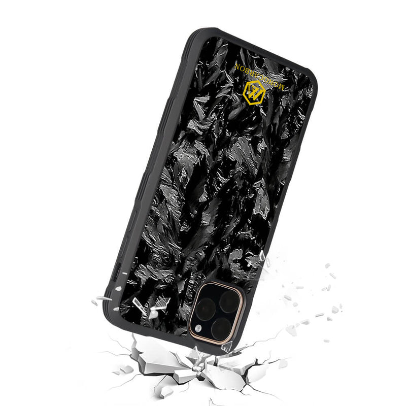 MONOCARBON | Shockproof Forged Carbon Fiber Case for iPhone 12/12 Pro