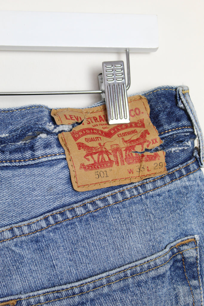 levis 501 cut