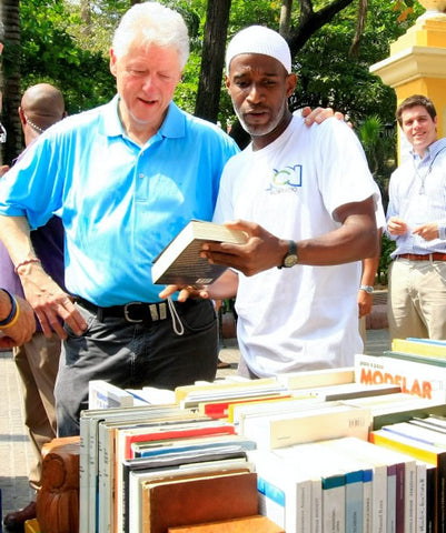 Bill Clinton and Martín Murillo