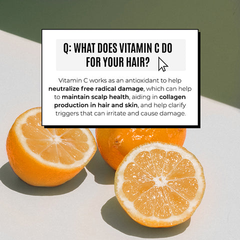 What does Vitamin C do for your hair?