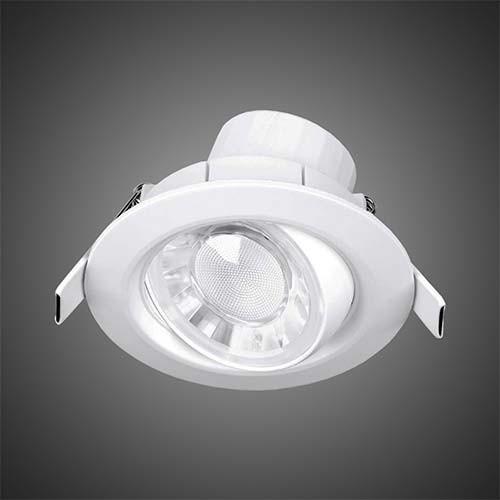 Aurora Spryte Adjustable LED Triac Dimmable Downlight 8W 620lm Soft White