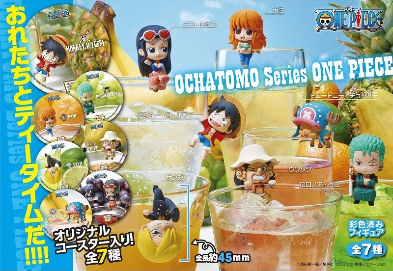 Megahouse One Piece Tea Time Of Pirates Ochatomo Mini Figure Set O