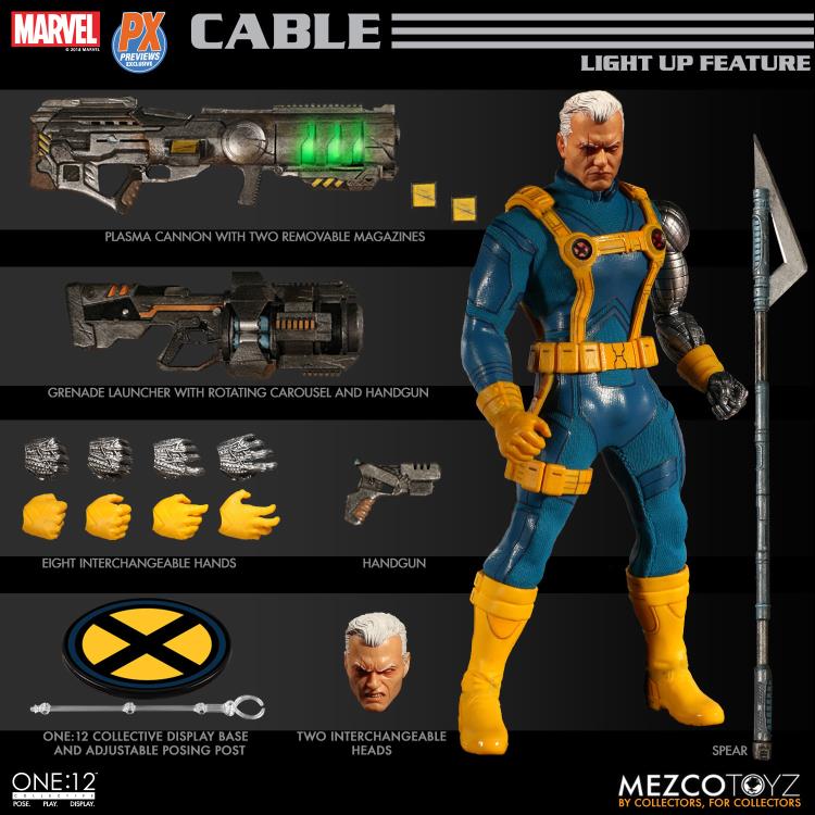 Mezco) Marvel One:12 Collective Cable 