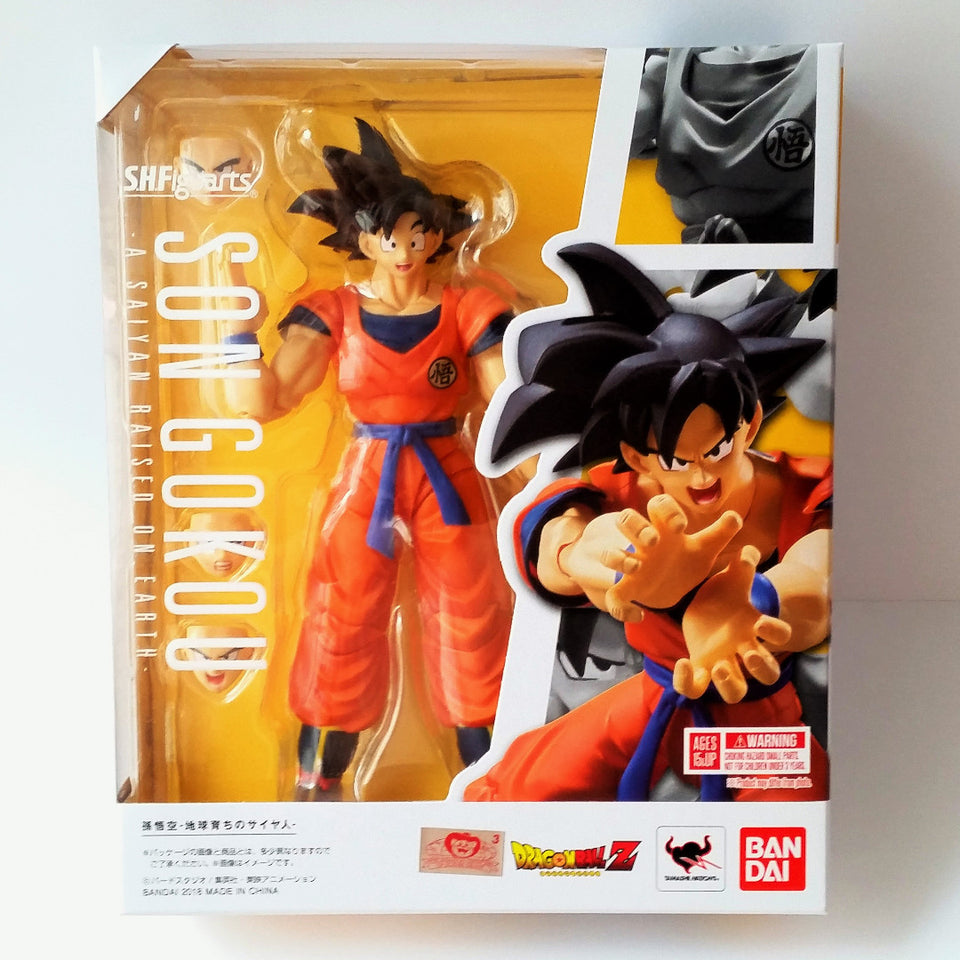 sh figuarts son goku a saiyan raised on earth