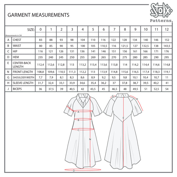 Gossamer Dress – Stokx Patterns
