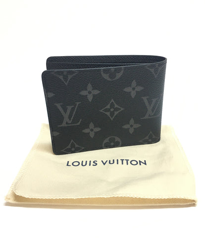 ルイヴィトン 美品 二つ折り財布 ポルトフォイユ スレンダー モノグラム M メンズ 2つ折り財布 Louis Vuitton Hugall