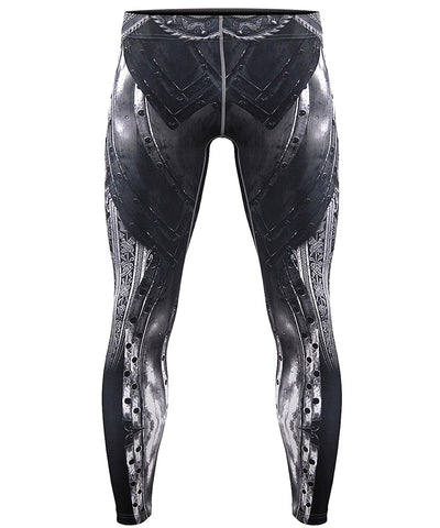 unique knight armor compression leggins