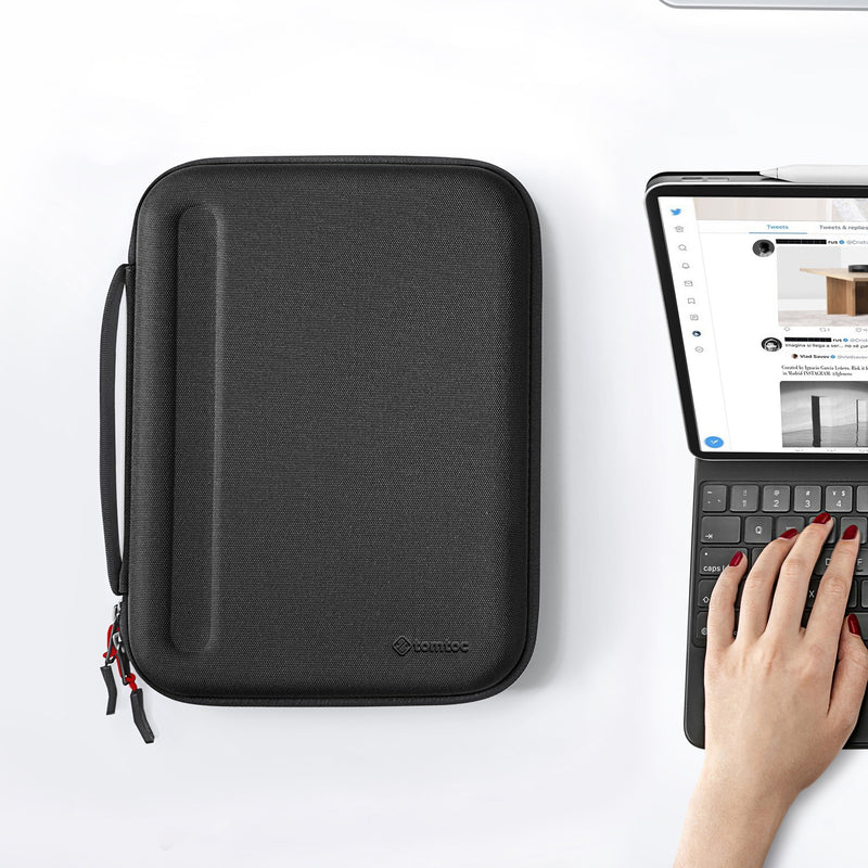 tomtoc Smart A06 11-inch PadFolio Eva Case for iPad Air/Pro | Black